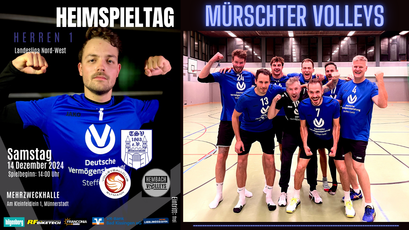 Heimspieltag: TSV Münnerstadt Volleyball - Landesliga