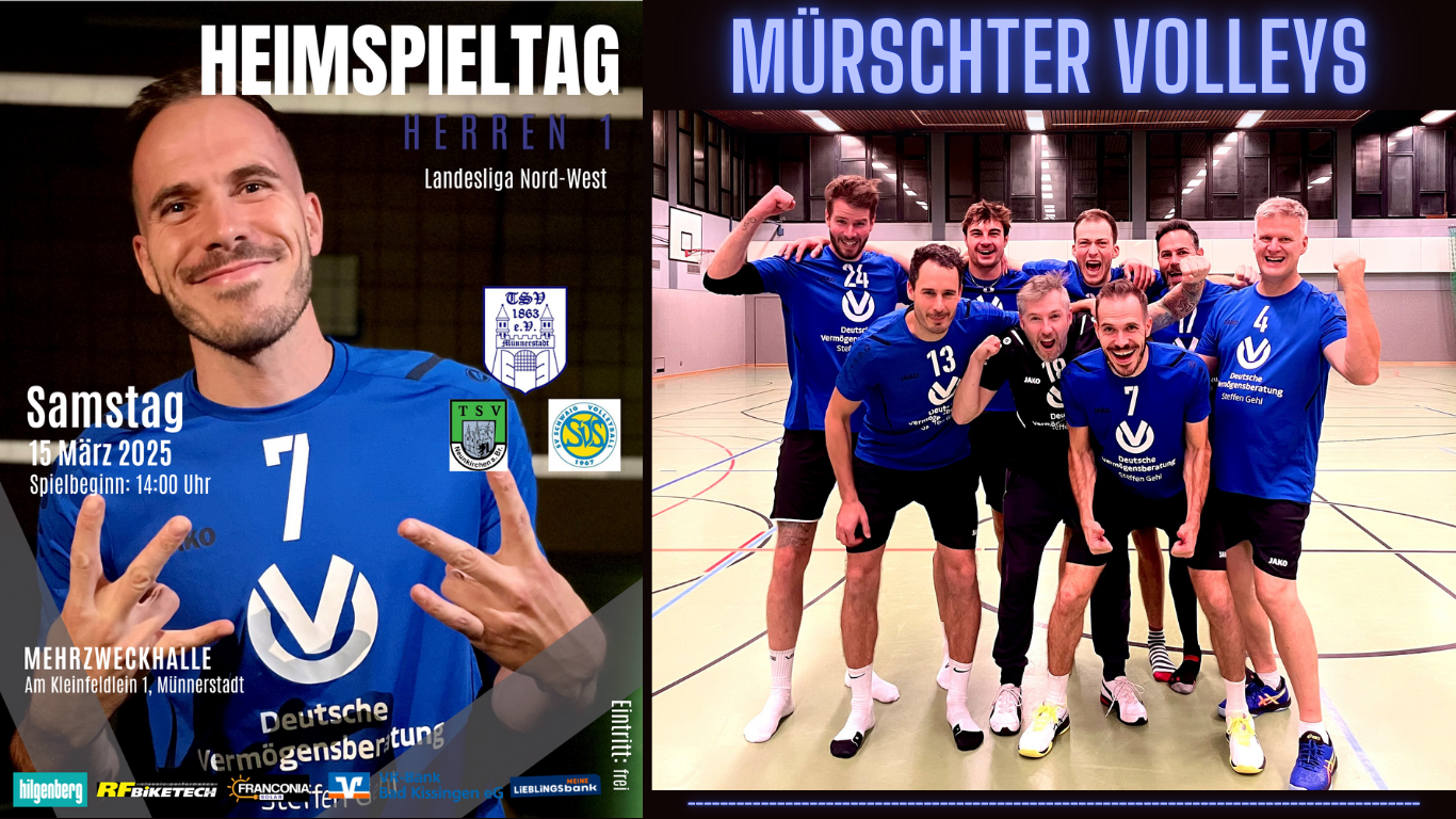 Heimspieltag: TSV Münnerstadt Volleyball - Landesliga