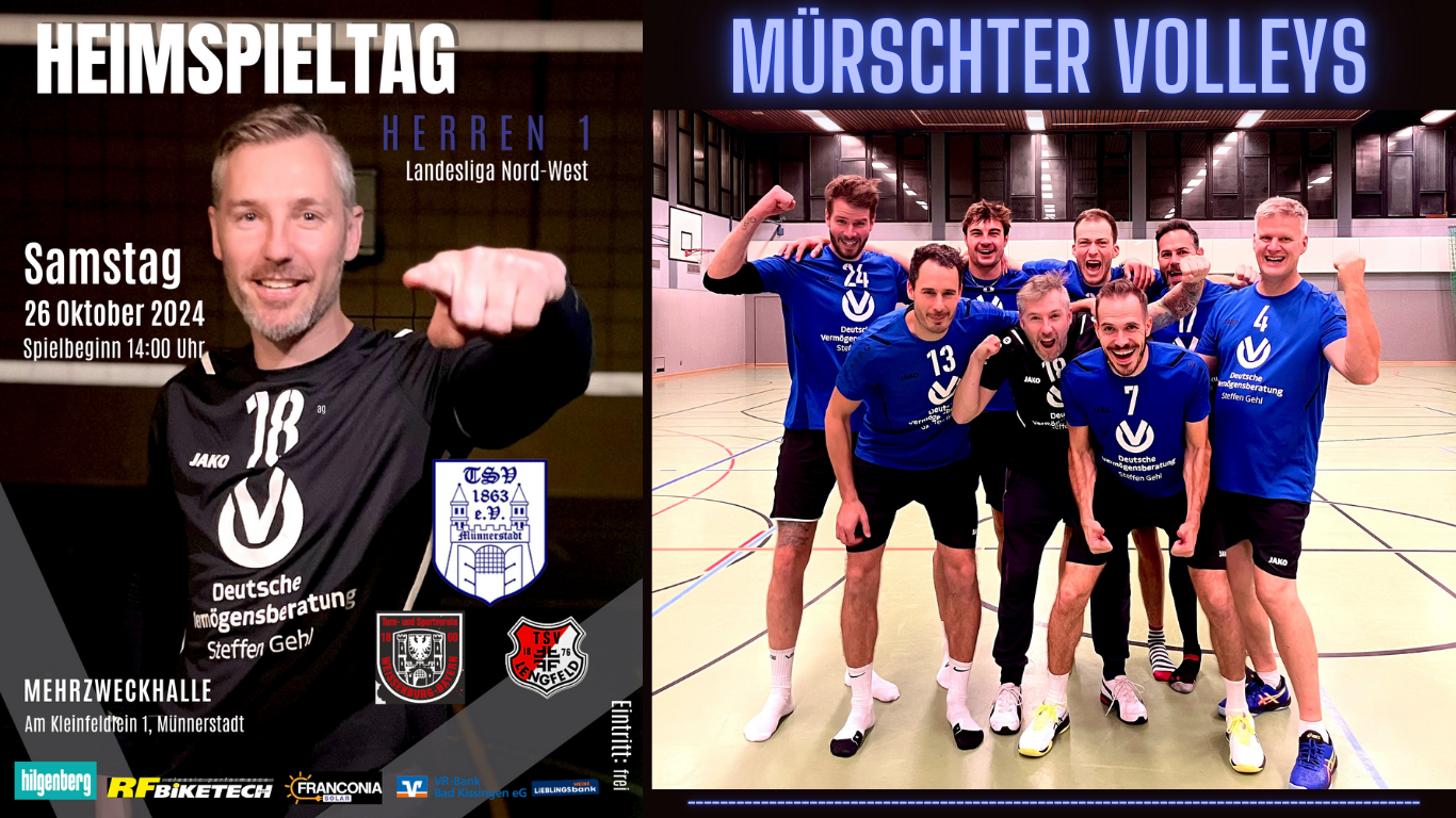 Heimspieltag: TSV Münnerstadt Volleyball - Landesliga