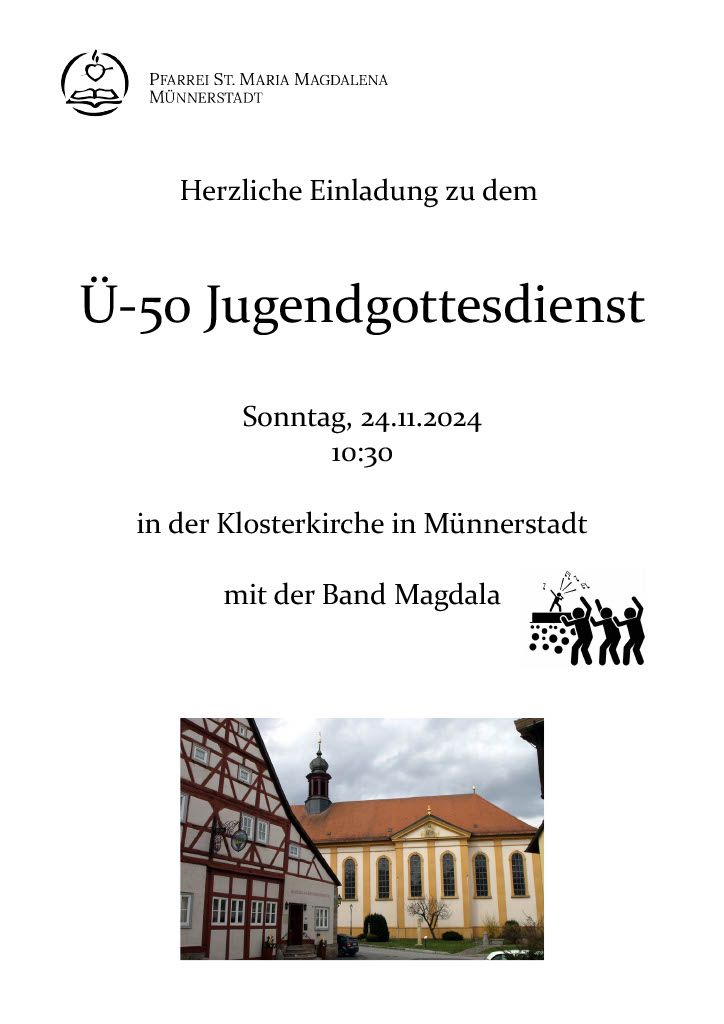 Ü-50 Jugendgottesdienst