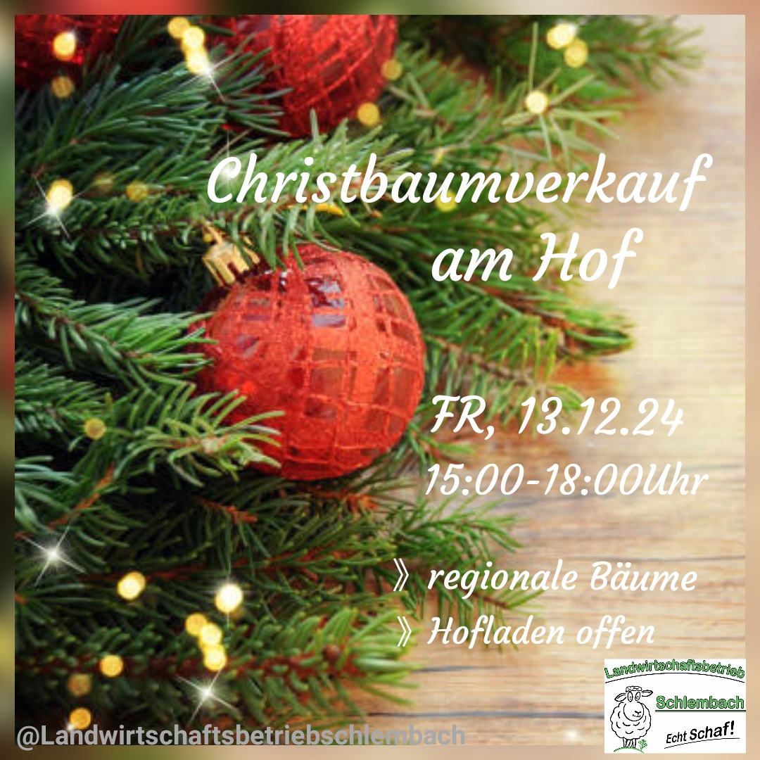 Christbaumverkauf am Hof