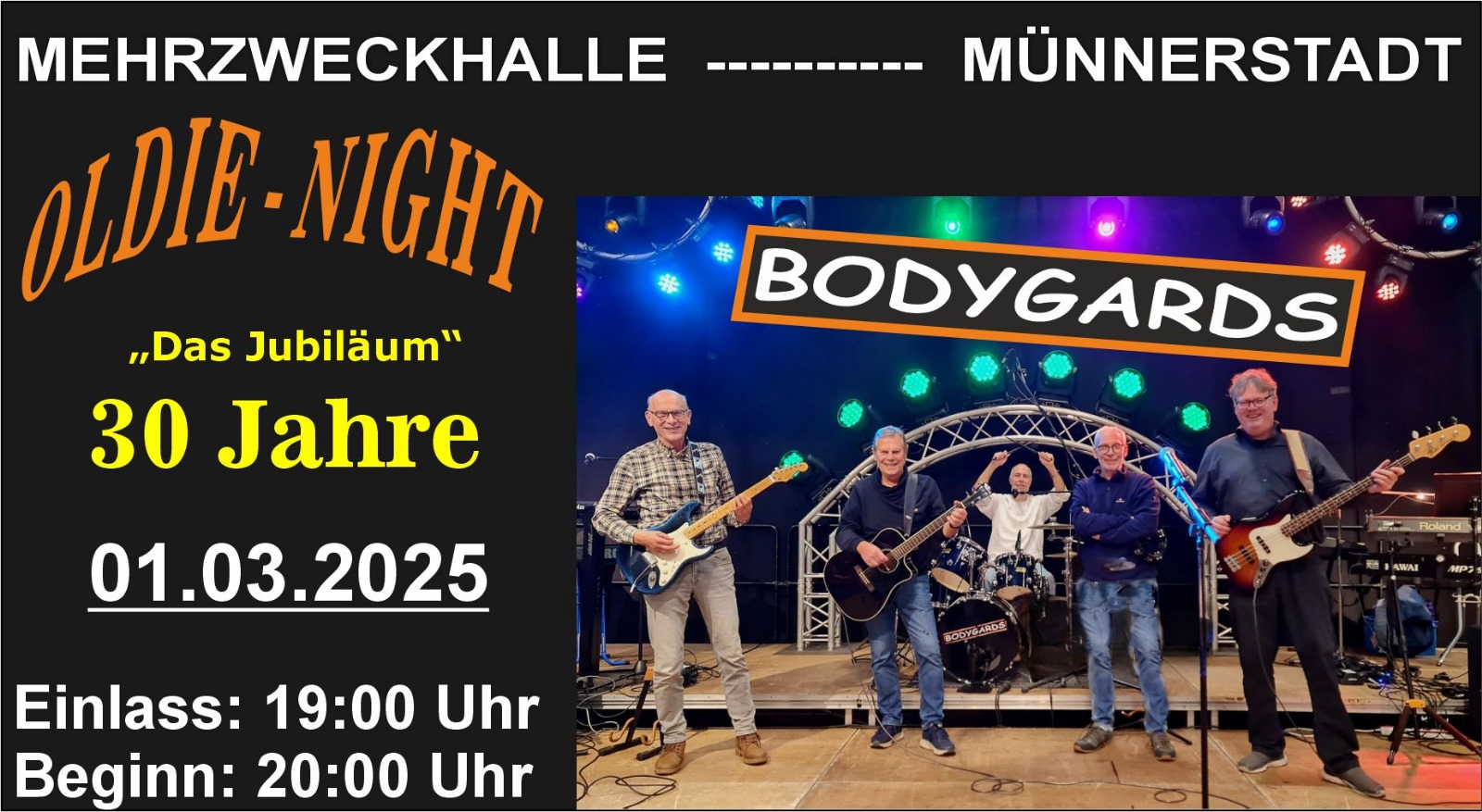 Oldie-Night in der Mehrzweckhalle